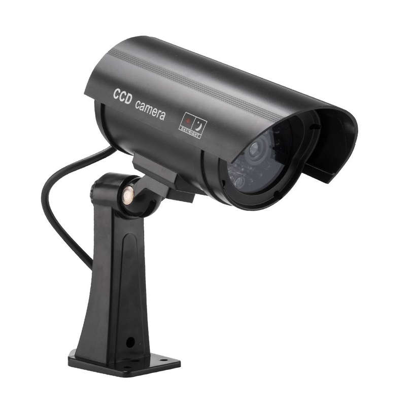 Space TV Realistic Dummy Bullet Security Camera with LED Light