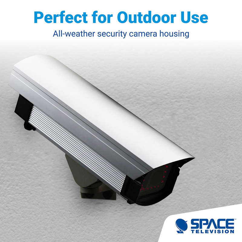 Space TV Outdoor CCTV Security Camera Housing/ Dummy Housing