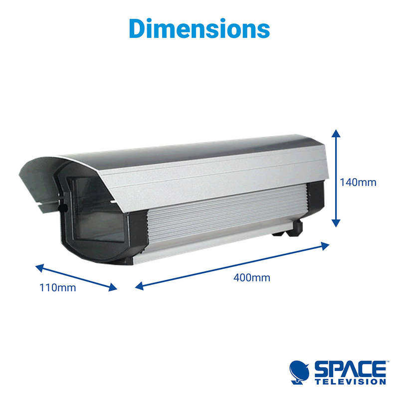 Space TV Outdoor CCTV Security Camera Housing/ Dummy Housing