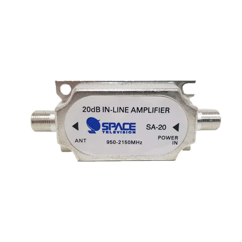 Space TV Inline Satellite IF Amplifier 20DB 950-2400Mhz