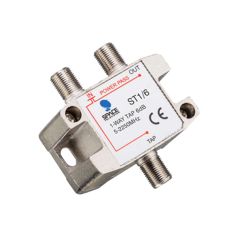Space TV Satellite IF Tap - 1 Way - 6db (5  2250MHz)