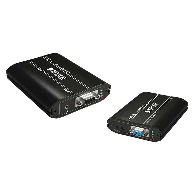 Space TV VGA Active Extender Over Cat5e/6 Up To 300m Netflix, Streaming