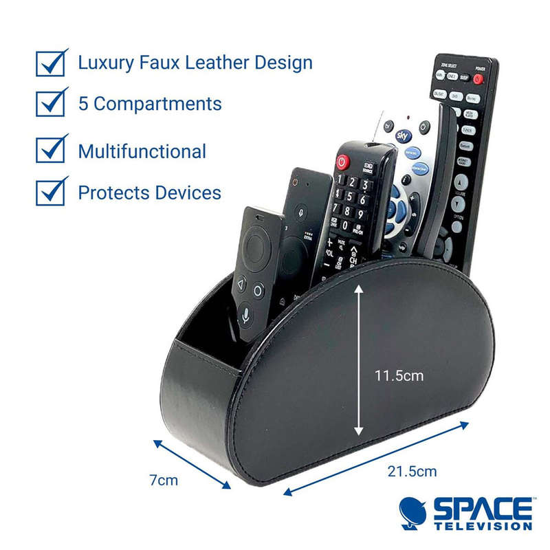 Space TV 5 Pocket Remote Control Organiser - TV DSTV Air Con Android Box Netflix