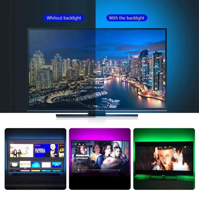 USB LED Bias TV Strip Light 1m (USBLED1M)