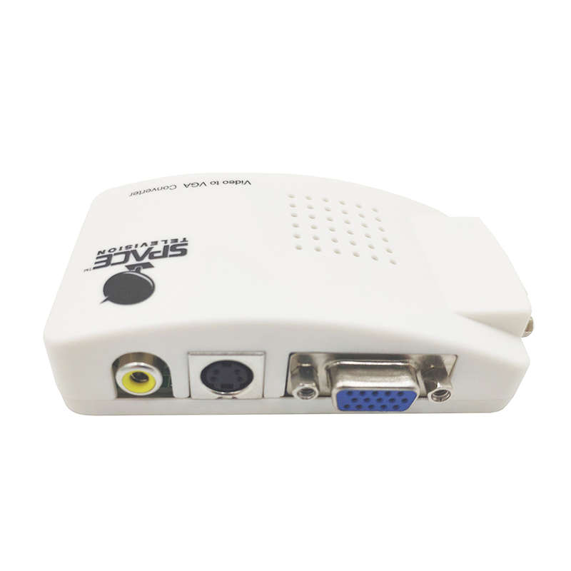 Space TV Video To VGA CCTV Converter Including PSU