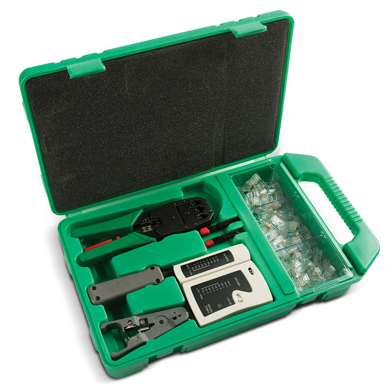 Professional Internet Network IT Tool Kit with Carry Case