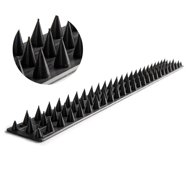 Space TV Anti Burglar / Animal / Bird Security Wall Spikes - Black
