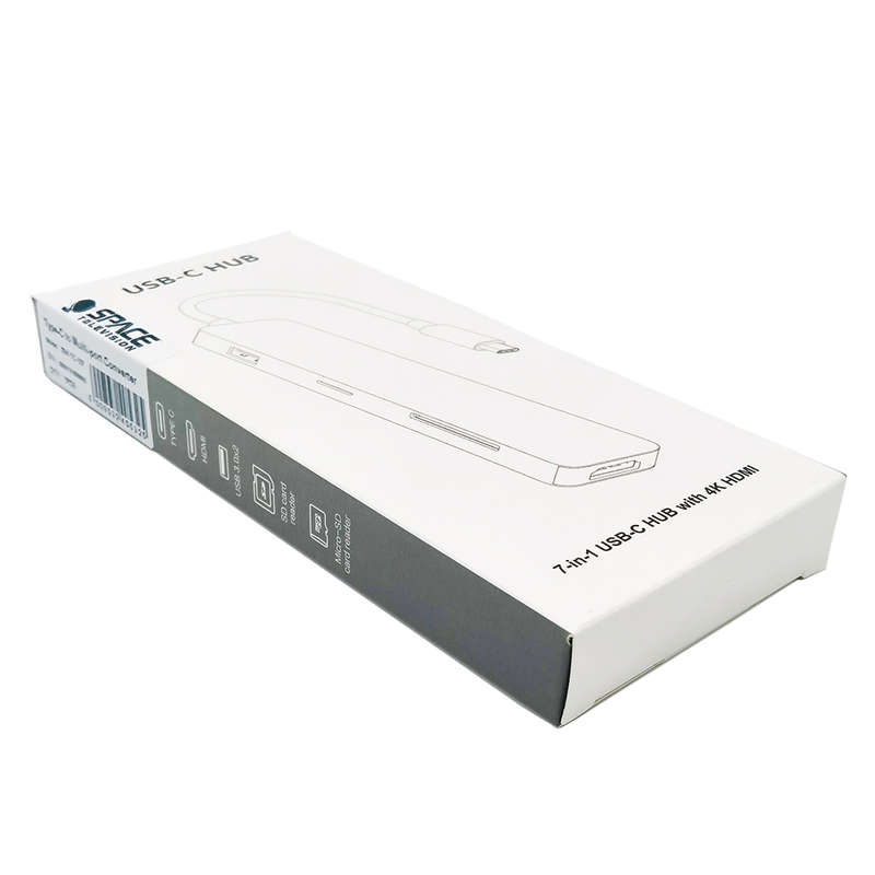 Space TV 7 in 1 USB-C Slimline Hub with 4K HDMI
