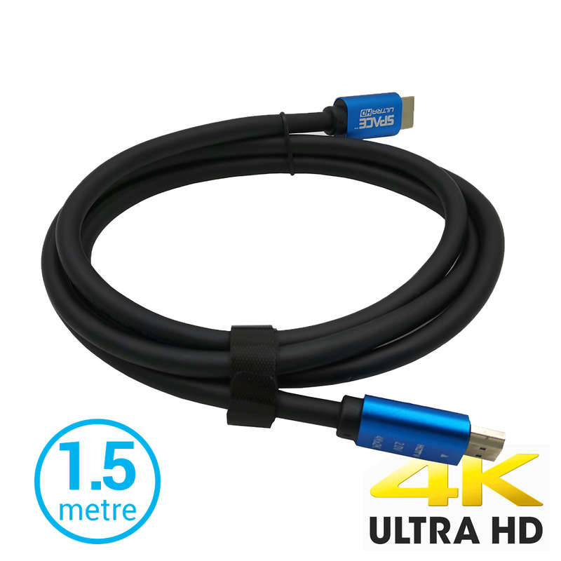 Space TV 1.5M True 4K High Speed Premium Quality HDMI Cable with Ethernet