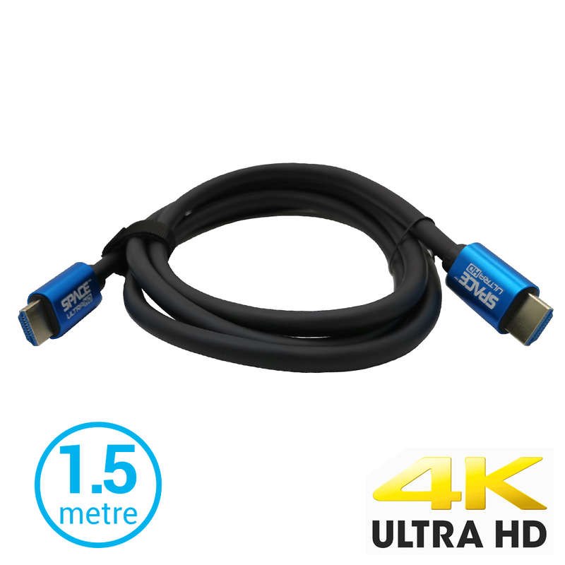 Space TV 1.5M True 4K High Speed Premium Quality HDMI Cable with Ethernet