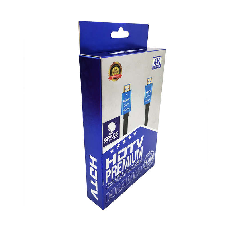 Space TV 1.5M True 4K High Speed Premium Quality HDMI Cable with Ethernet