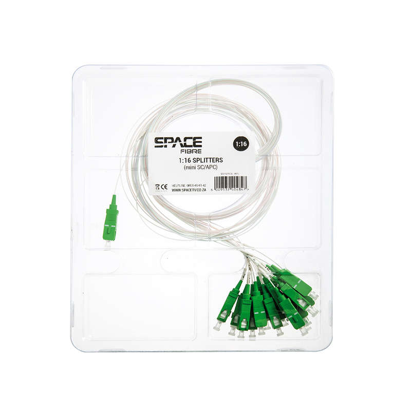 Space TV 1:16 Fibre Optic Splitter Mini SC/APC
