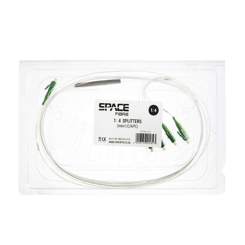 Space TV 1:4 Fibre Optic Splitter Mini LC/APC