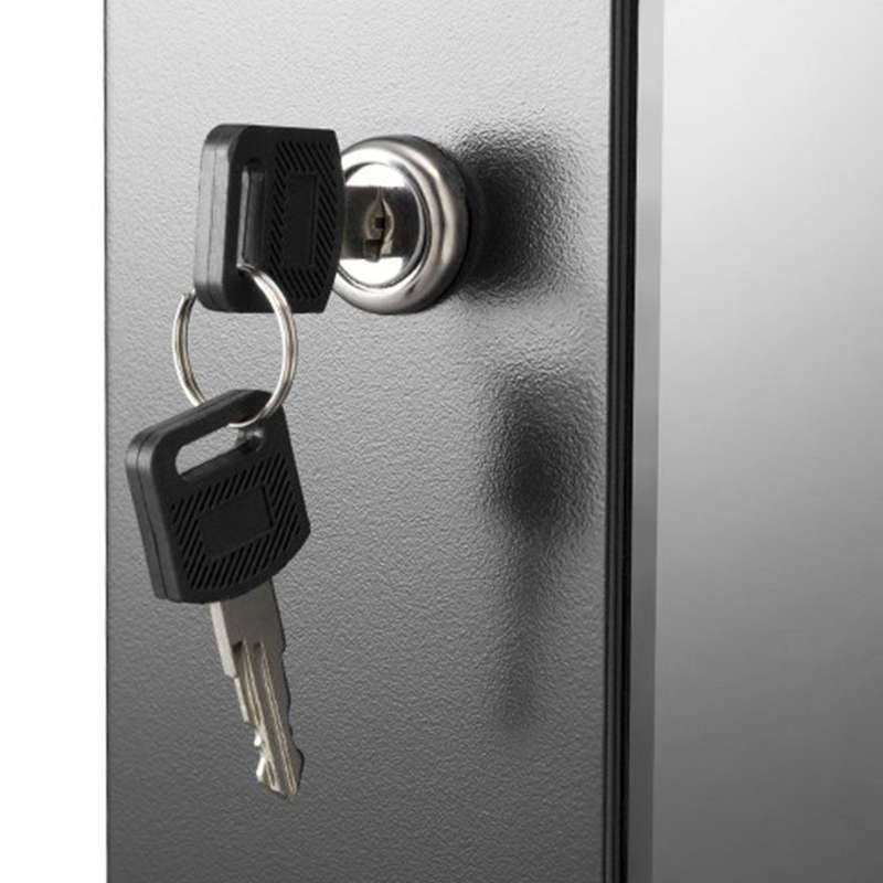 Space TV Wall-Mounted 6U Lockable Network Cabinet for Multimedia , Server