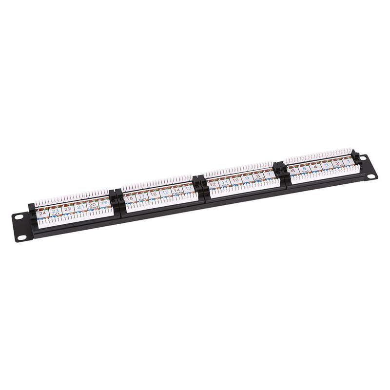 Space TV 24 Port 19" RJ45 CAT6 Patch Panel For Space TV Network Cabinets