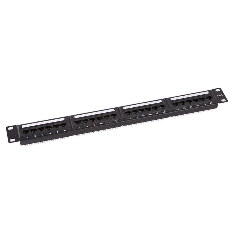 Space TV 24 Port 19" RJ45 CAT6 Patch Panel For Space TV Network Cabinets