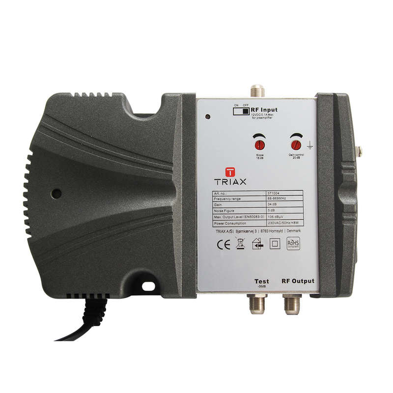 Triax 371004 - TME Multi-Amplifier 1 Input VHF/UHF
