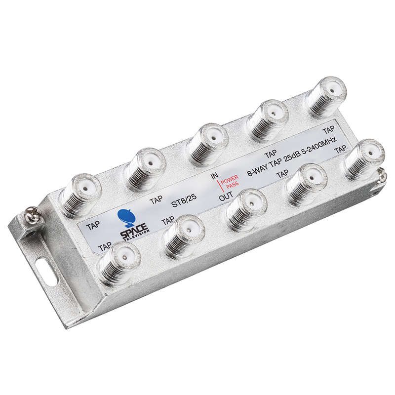 Space TV Satellite IF Tap - 8 Way - 25db (5  2250MHz)