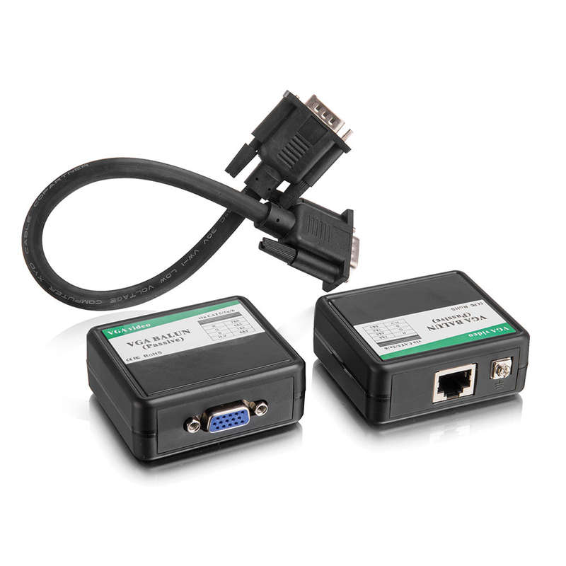 VGA Passive Extender over Cat5/5e/6