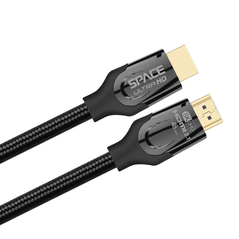 Space TV 8K UltraHD @ 60 Hz 48 GBps High-Speed HDMI Cable- 1.5m