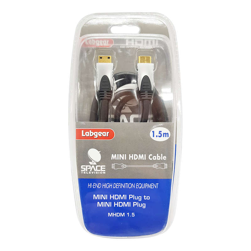 Space TV Mini HDMI to Mini HDMI Plug Cable 1.5m