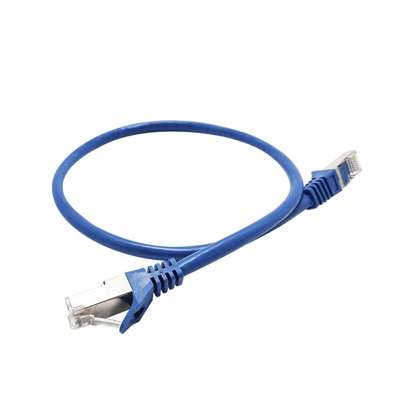 Space Connect CAT6 FTP Network Patch Cable Blue PVC 0.5m