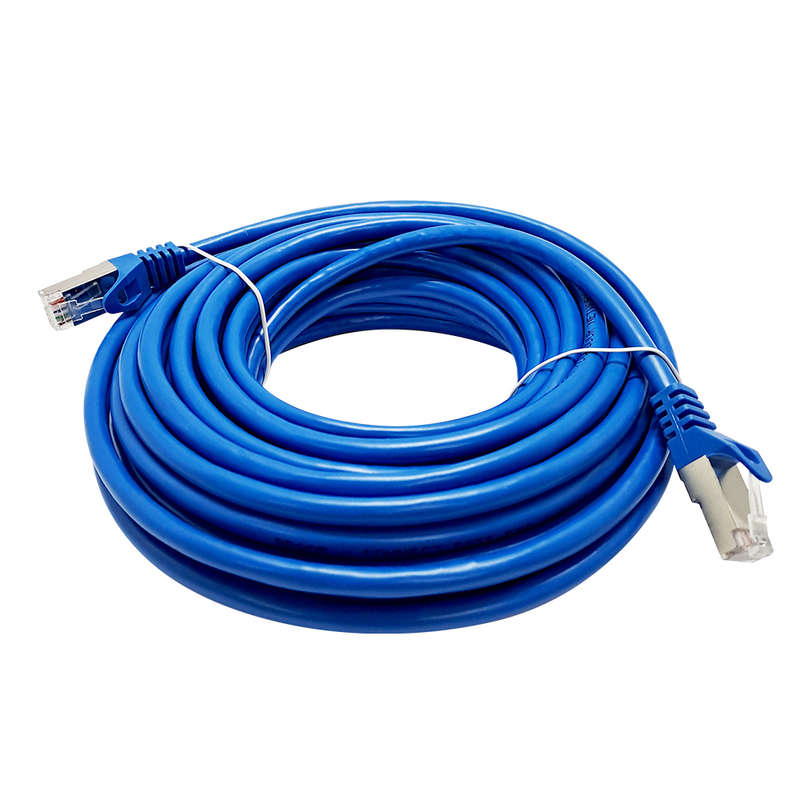 Space TV Connect CAT6 FTP Network Patch Cable Blue PVC 10m