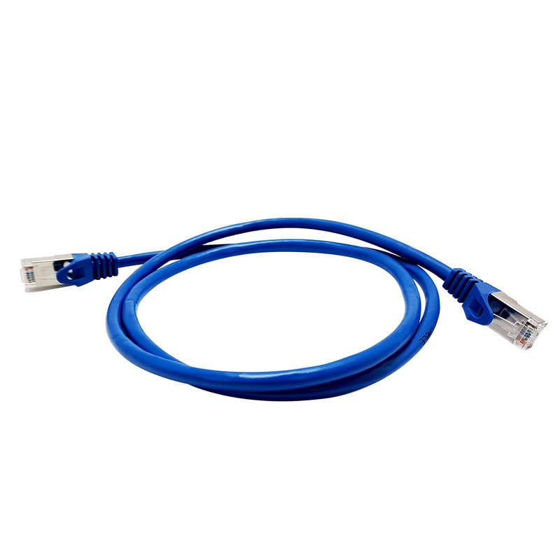 Space Connect CAT6 FTP Network Patch Cable Blue PVC 1m