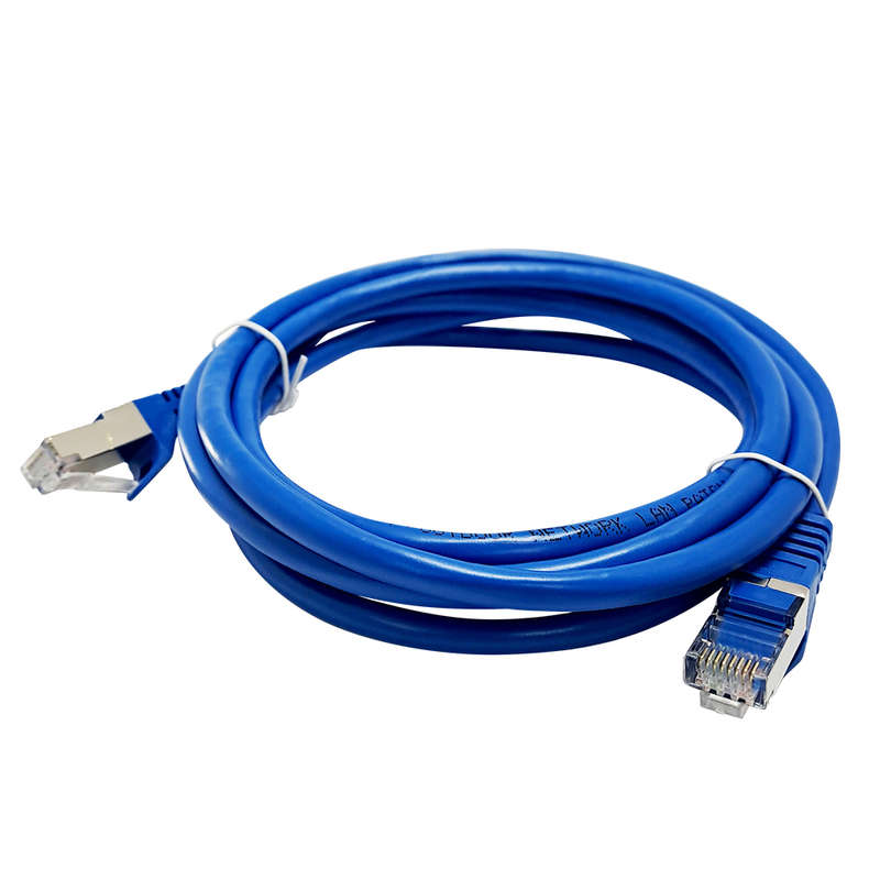 Space TV CAT6 FTP Network Patch Cable Blue PVC 2m