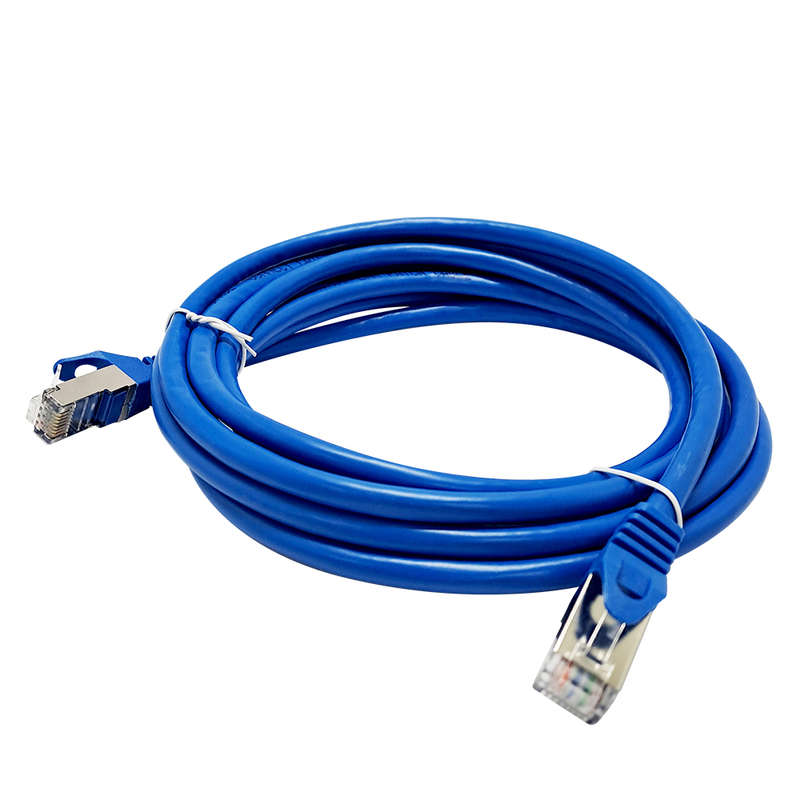 Space TV Connect CAT6 FTP Network Patch Cable Blue PVC 3m