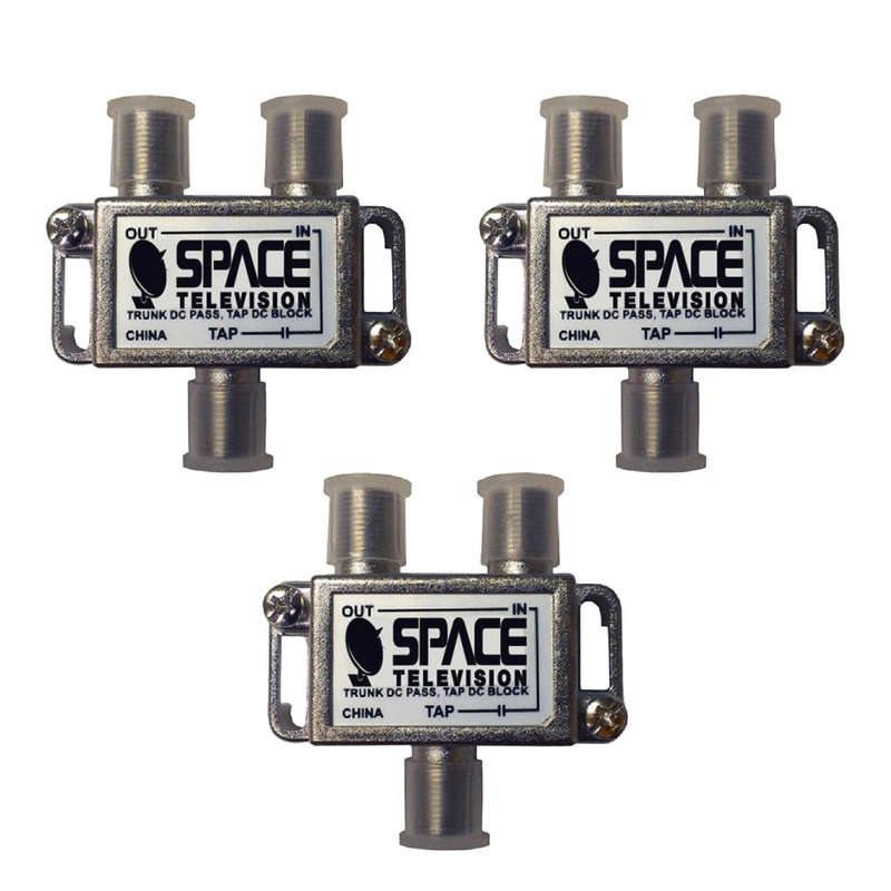 Space TV 1 way 11DB Tap Off for Terrestrial Aerial Use - 3 Pack