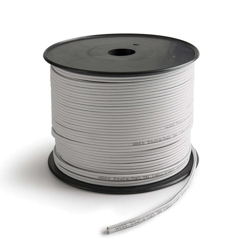 Space TV Speaker Cable 1.0SQ.mm White 100m