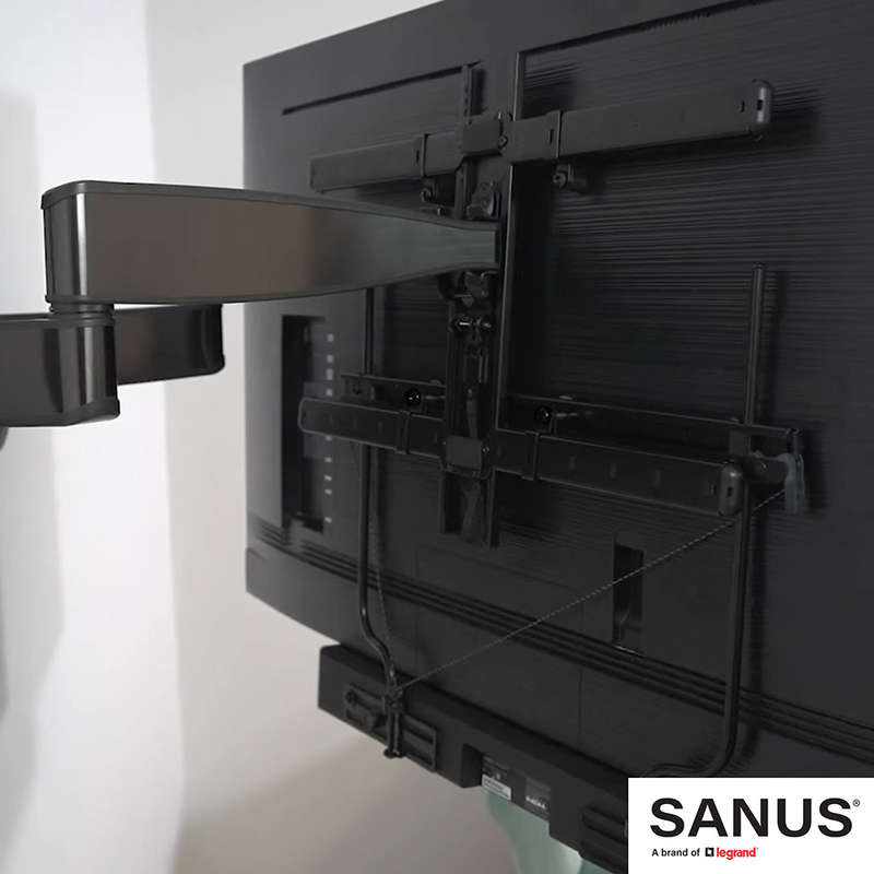 SANUS Height Adjustable Soundbar Mount Bracket for 32 -90 TV's
