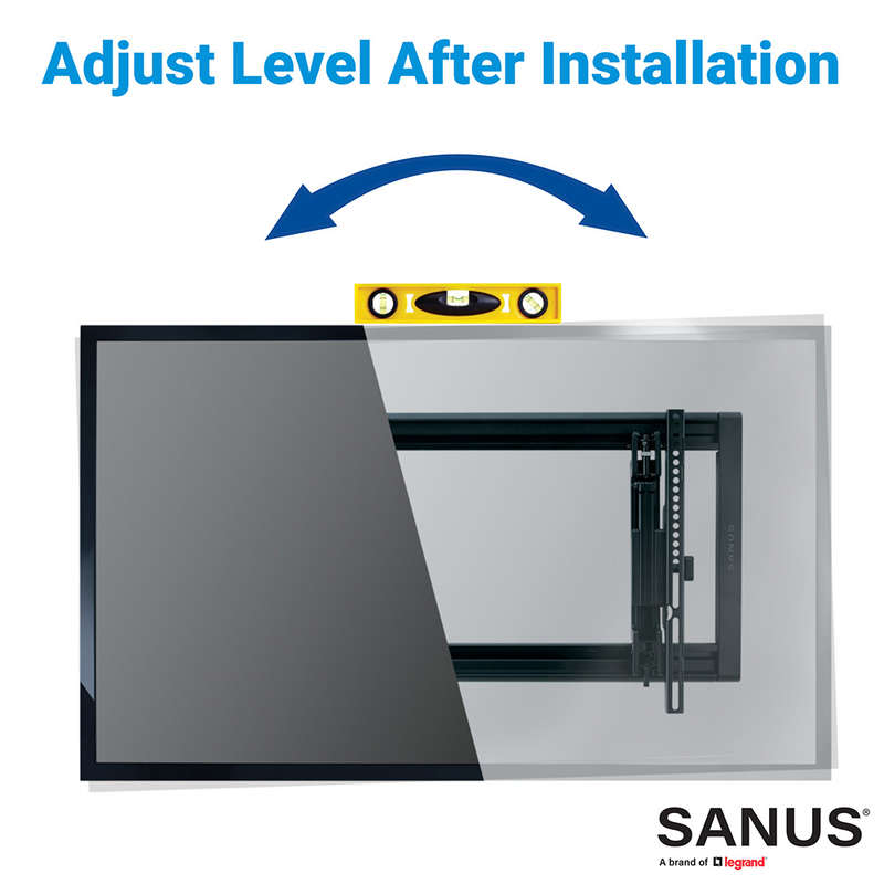 SANUS Advanced Tilt 4D Premium TV Wall Mount Bracket for 42 -90 TV's