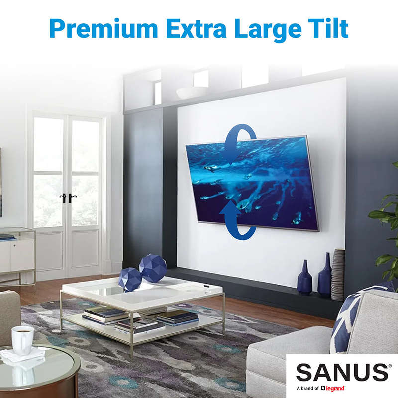 SANUS Tiltable TV Wall Mount Bracket for 65 -140 TV's