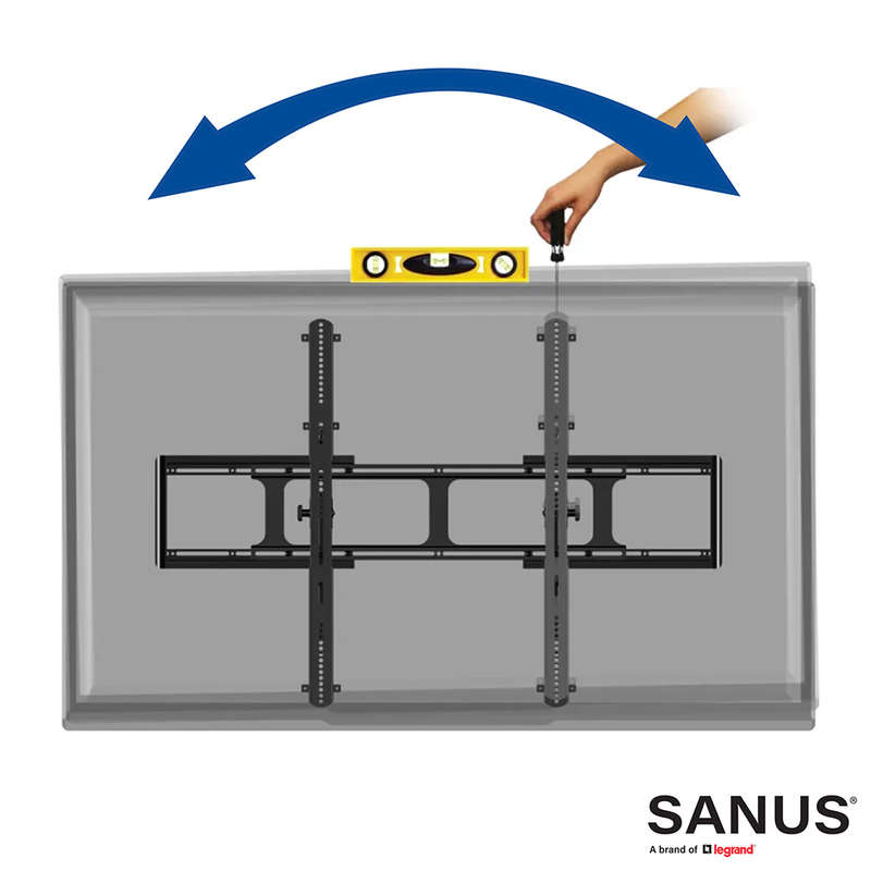 SANUS Tiltable TV Wall Mount Bracket for 65 -140 TV's