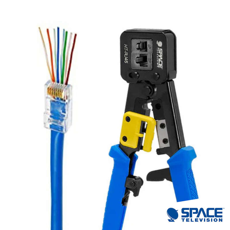 Space TV Crimping Tool Cat5/5e/6 RJ45