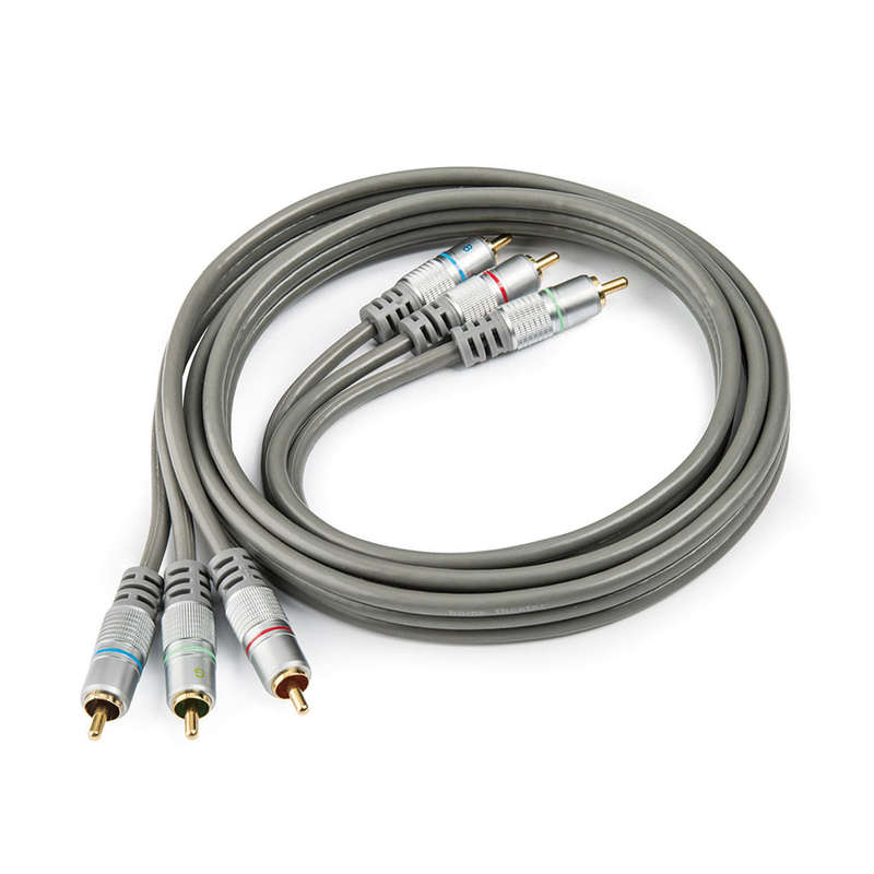 Space TV Superior Home Theatre Gold Plated 3 RCA to 3 RCA Cable - 1.5m
