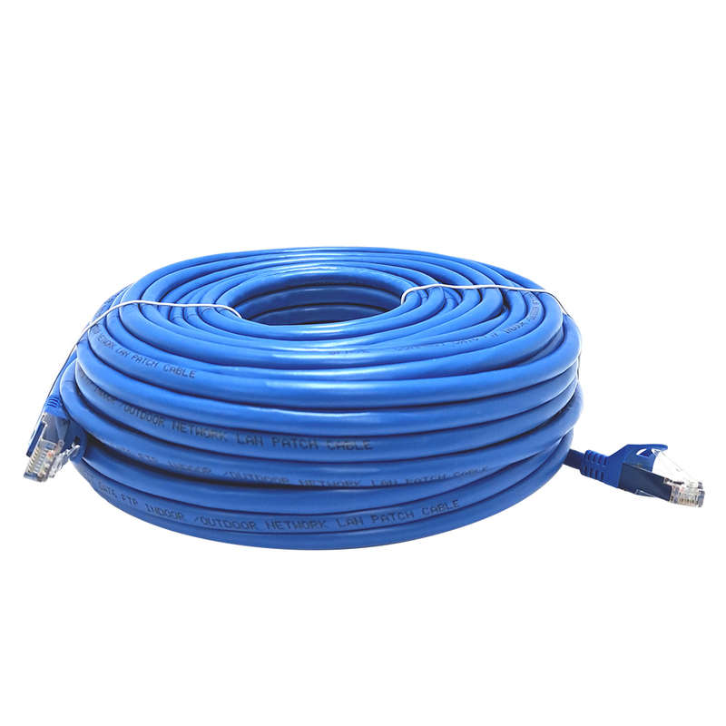 Space Connect CAT6 FTP Network Patch Cable Blue PVC 30m
