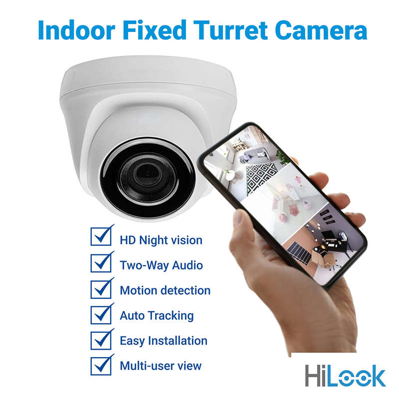 HiLook 2 MP Indoor Fixed Turret Camera