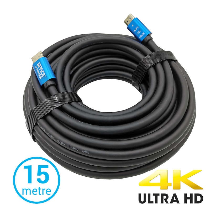Space TV 15M True 4K High Speed Premium Quality HDMI Cable with Ethernet