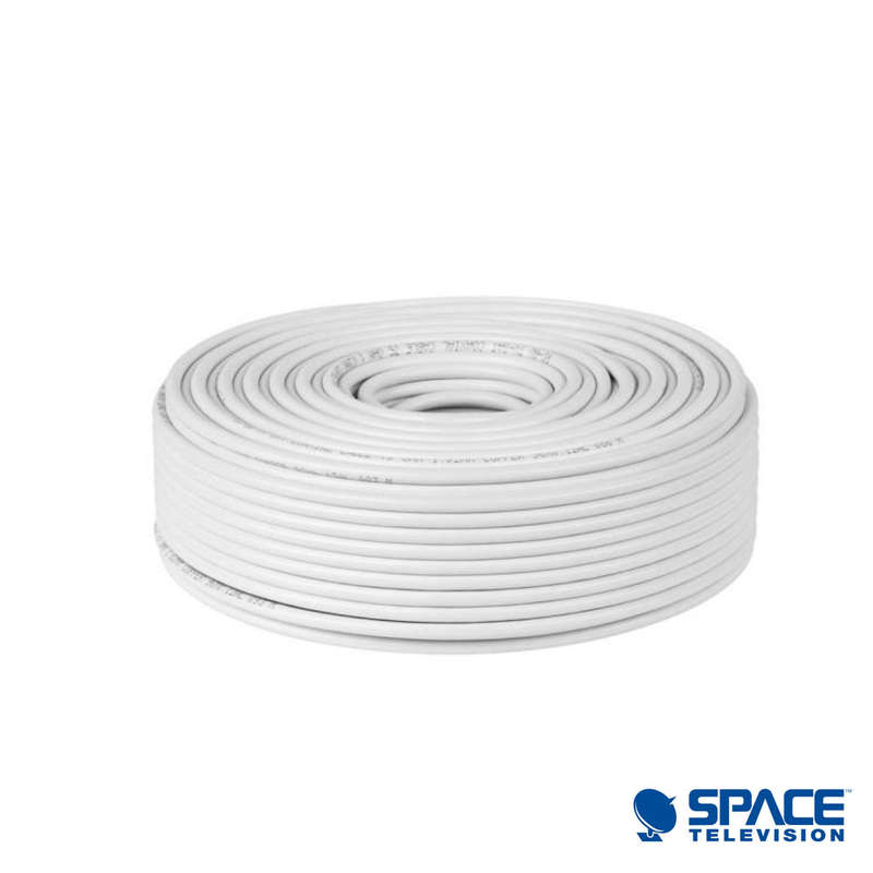 Spacecom RG6U CSS Coax Cable White 20m - CRG6UECO/20M