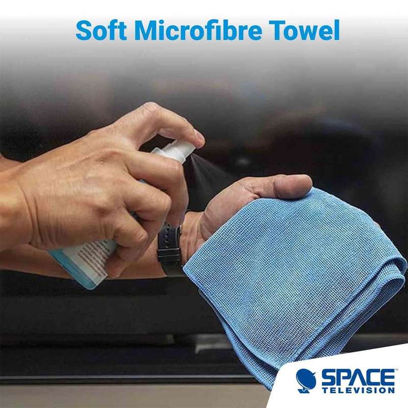 Space TV Device Screen Cleaning Kit 3-In-1 for TV, Smart Phone, Monitors