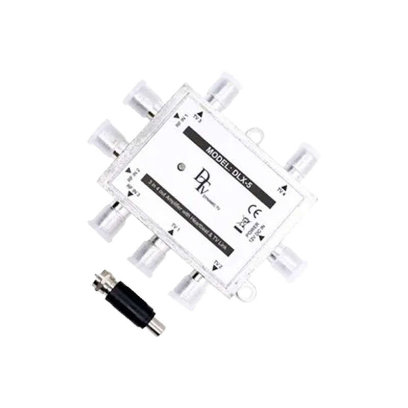 Space TV All-in-one Heartbeat and SLX Splitter / Amplifier 3in-4out