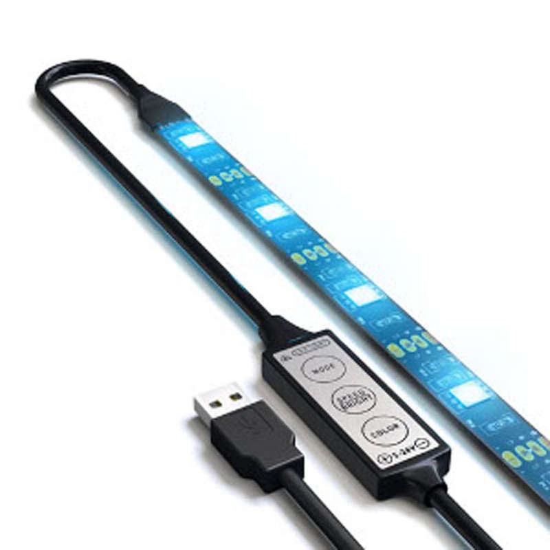 LED Bias TV / Monitor 1m Lighting Kit USB for Netflix, DSTV, Showmax