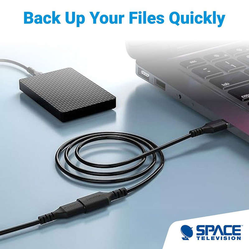 Space TV 3m USB 2.0 Male to Female Extension Cable