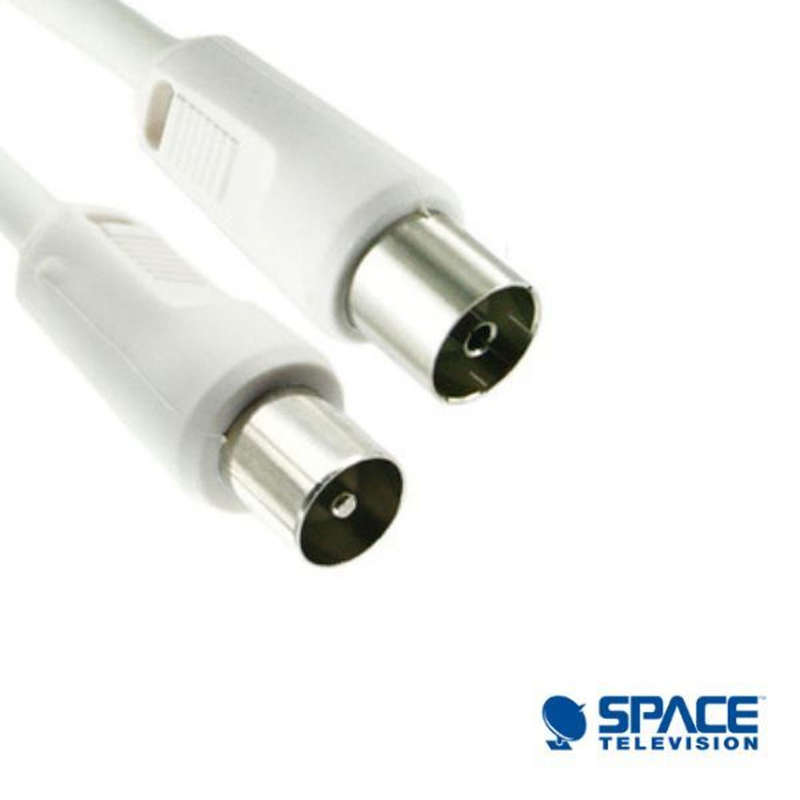 Space TV Male to Female Co Axial Flylead Terrestrial Signal Extension- 10m