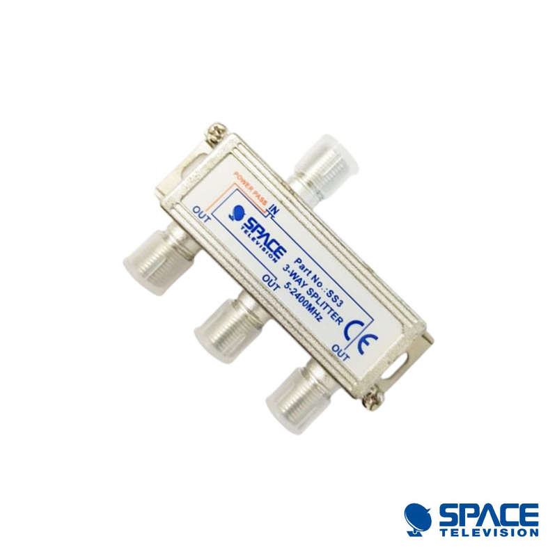 SS3 - 3 Way Splitter 5-2400 MHz