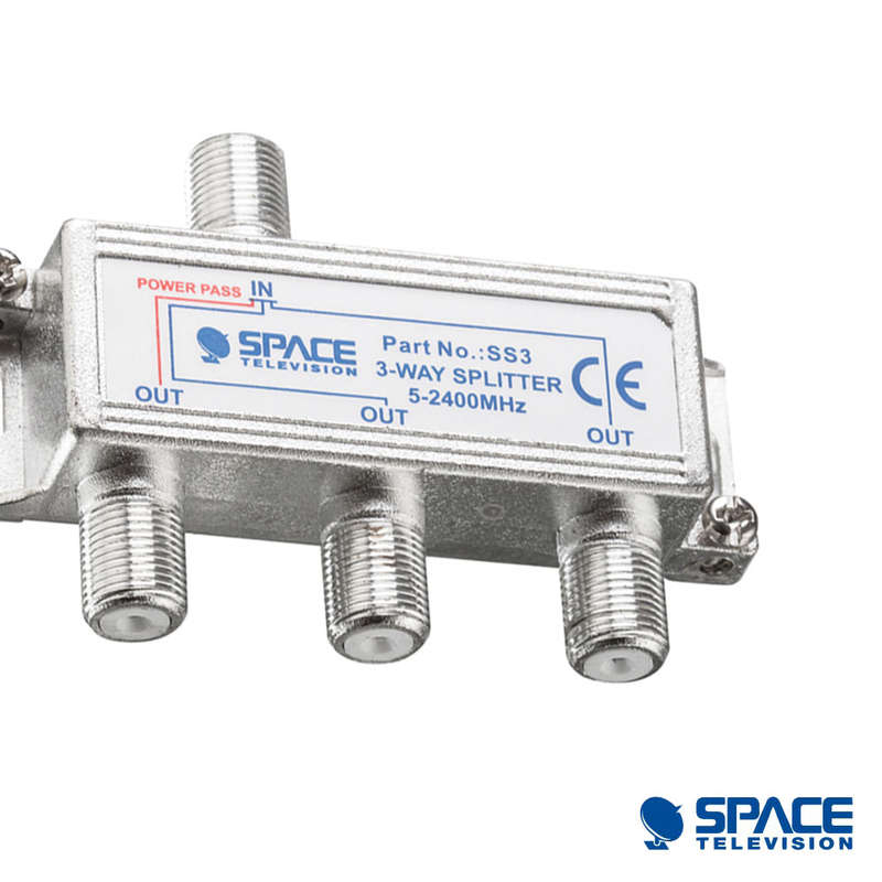 SS3 - 3 Way Splitter 5-2400 MHz