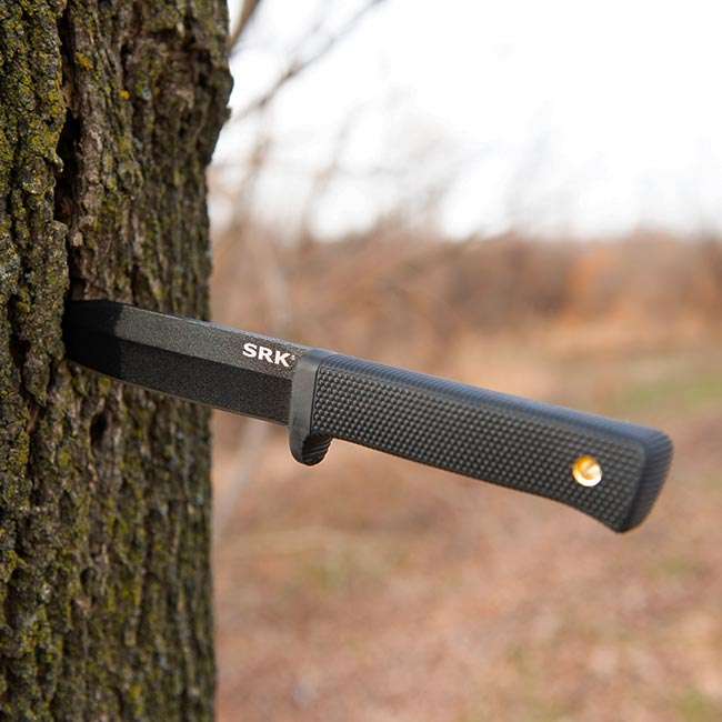 Cold Steel Knife - SRK (Survival Rescue Knife) CS-49LCK (Genuine Cold Steel)